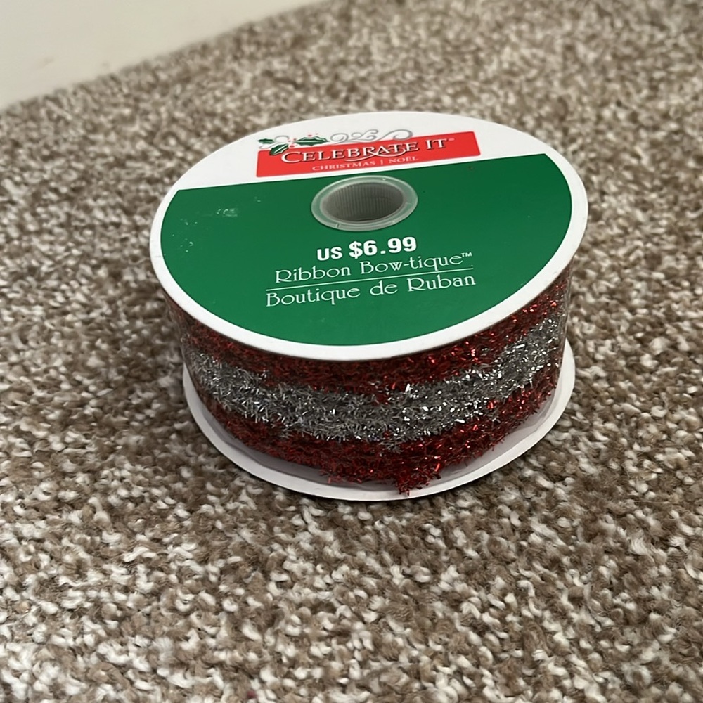 Festive Glitter Ribbon Set - Picture 3 of 7